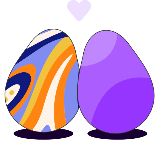 Hatched App's Main Pages Design shown for users located in .